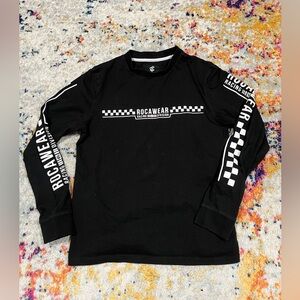 Y2K Roca Wear Long Sleeve Shirt Smal